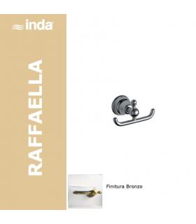 Clothes hook INDA Raffaella double, 13x9x7, A32200