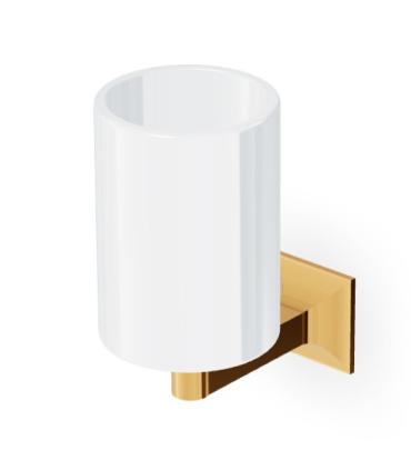 Zucchetti taps Bellagio Zac513 Wall mounted glass holder