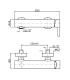 Zucchetti rubinetteria Isy22 Zis076 parte esterna miscelatore doccia monocomando