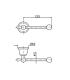 Zucchetti robinets Delfi Zac231 Porte-rouleau droit