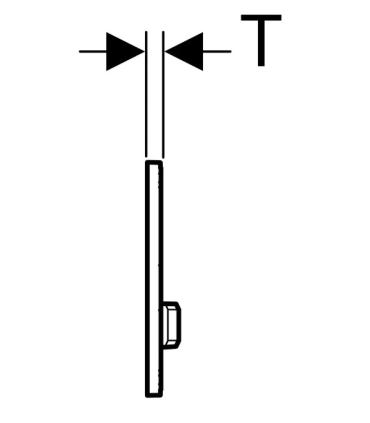 Geberit Sigma50 2-button plate