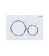 Geberit Sigma20 New 2 button plate For cistern