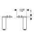 Geberit Smyle Set de Meubles Pieds hauteur 15