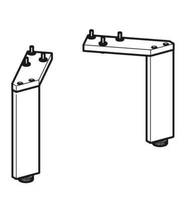 Geberit Smyle Set de Meubles Pieds hauteur 15