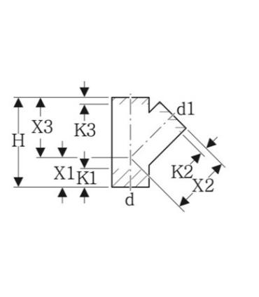 Geberit Braga Pe 45G Réduit