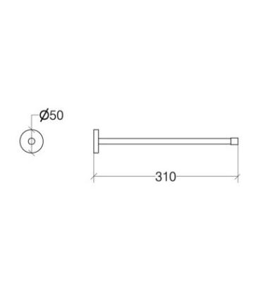 Lineabeta Duemila 5511 towel holder Mm.310