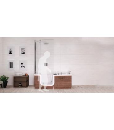 Novellini Iris Comby Bathtub Wall right