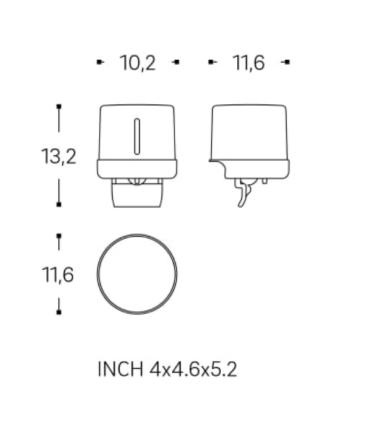 Cosmic Architect S+ Wall Dispenser