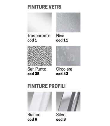 Novellini Star2.0 F laterale lato fisso acrilico