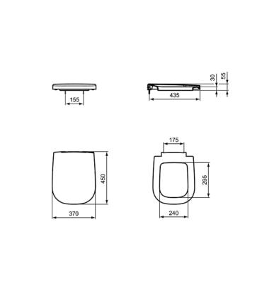 Ideal Standard Active T6391 Normal Thermostatic Seat