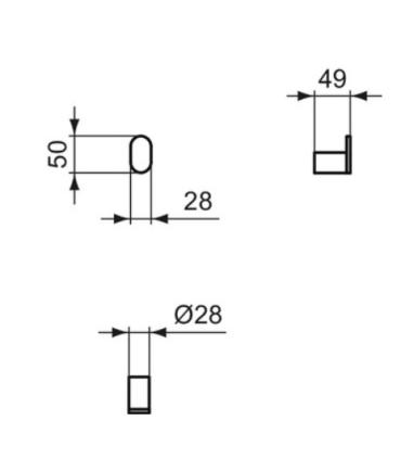 Ideal Standard Conca T4507 Appendino Singolo