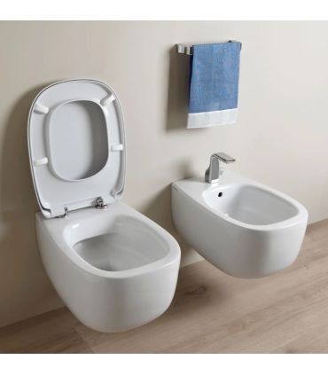 Wc sospeso con sistema GoClean Flaminia Bonola BN118G