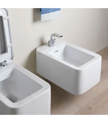 Bidet sospeso monoforo Flaminia serie Nile NL218