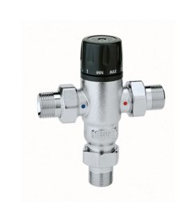 Thermostatic mixer anti-calc Caleffi, adjustable