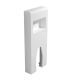 Flaminia set with ledge for bidet, niagara Tr40, white.