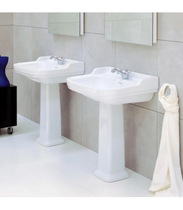 Column Washbasin, ceramic Flaminia collection Efi